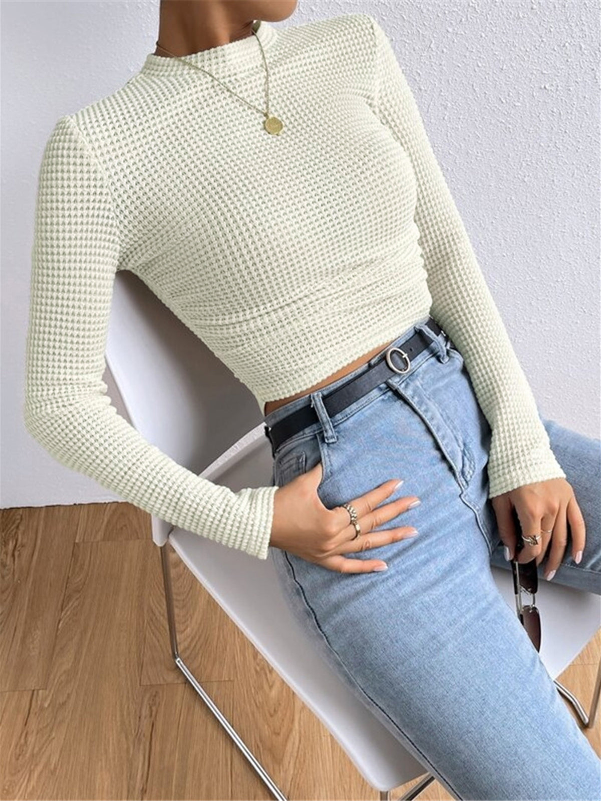 Connie | Women's Fitted Long Sleeve Top