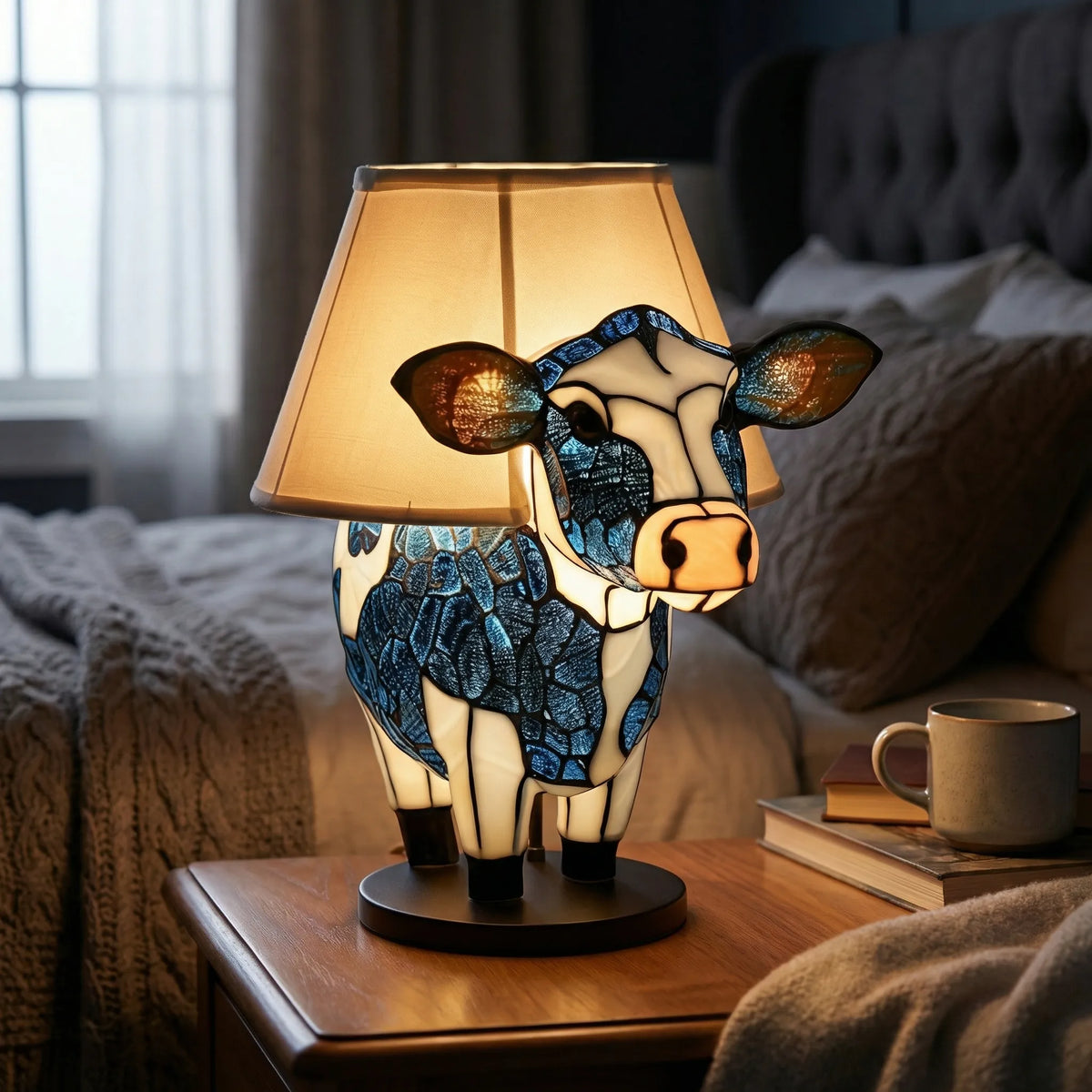Cow-Shaped Table Lamp