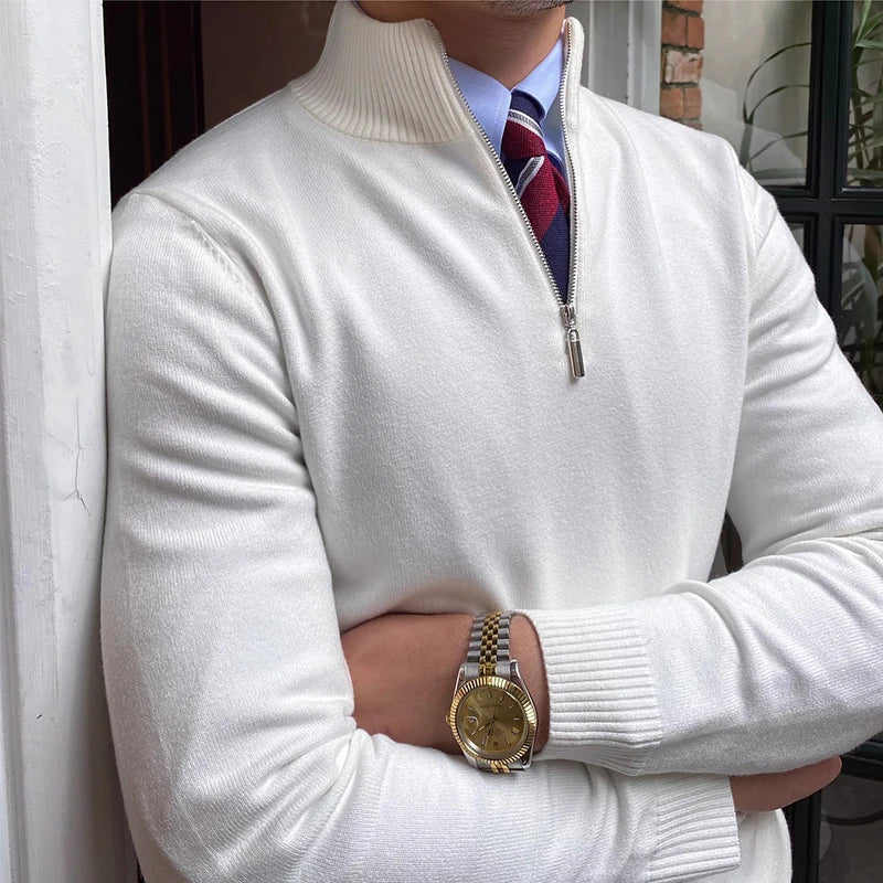 Dakota | Men's Quarter Zip Sweater