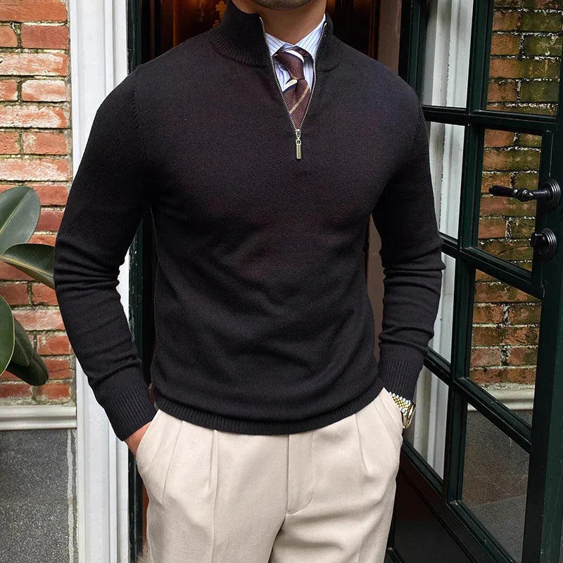Dakota | Men's Quarter Zip Sweater
