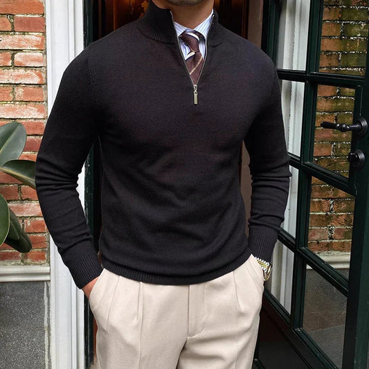 Dakota | Men's Quarter Zip Sweater