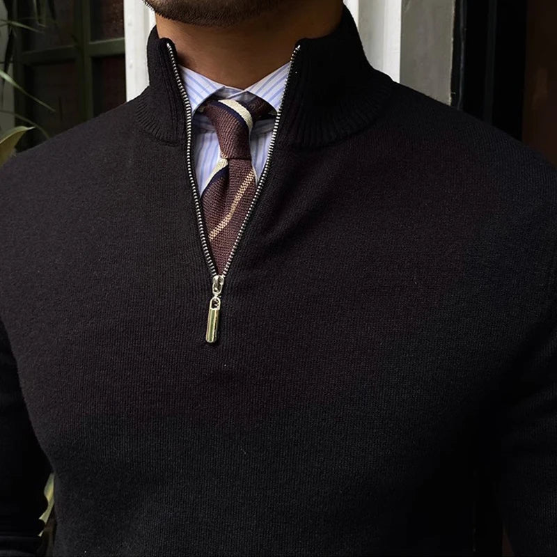 Dakota | Men's Quarter Zip Sweater