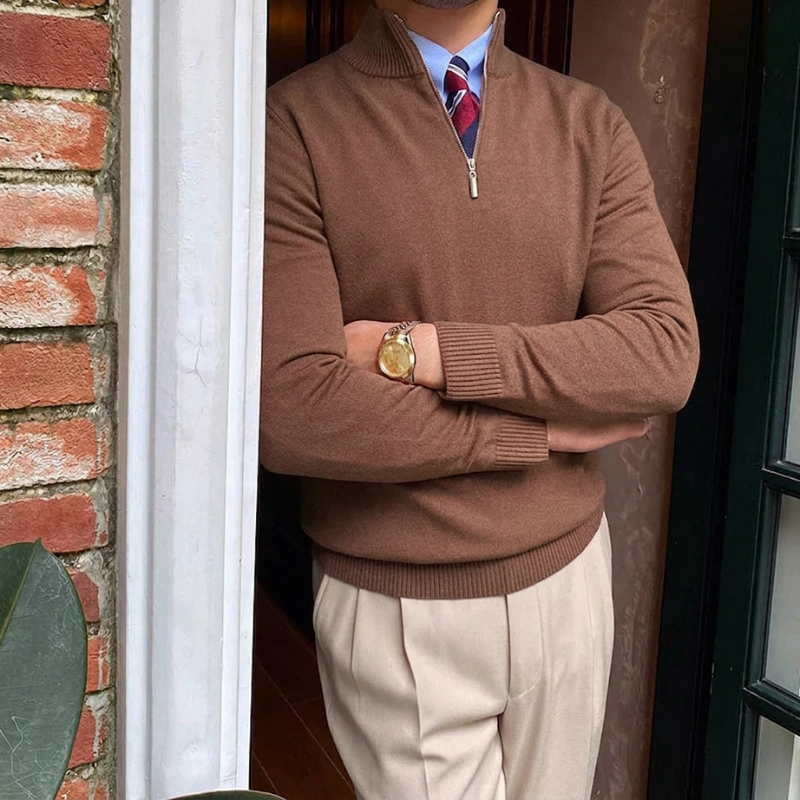 Dakota | Men's Quarter Zip Sweater