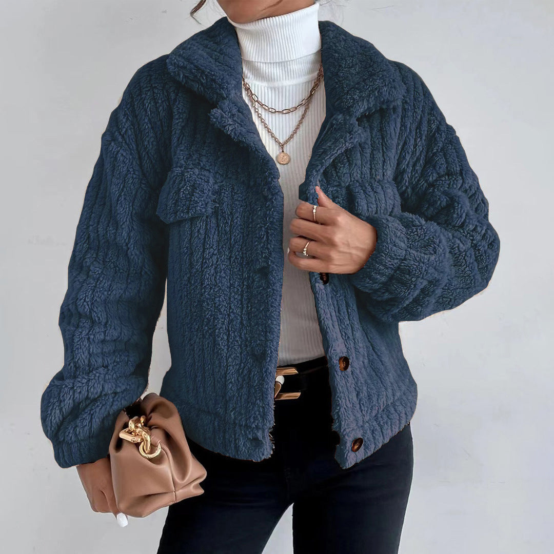 April | Women's Button-Down Relaxed Fit Jacket