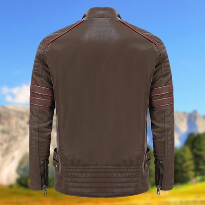 Damian | Men's Biker Zip-Up Jacket
