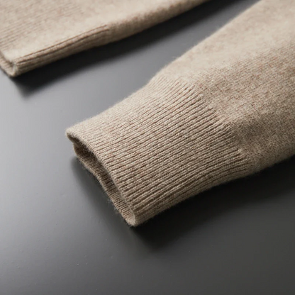 Darryl | Men's Full Zip Collared Sweater Jacket