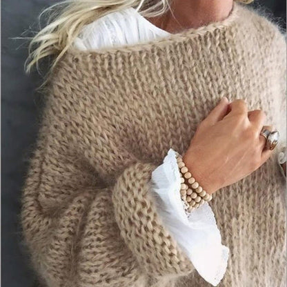 Dawn | Women's Oversized Crew Neck Sweater