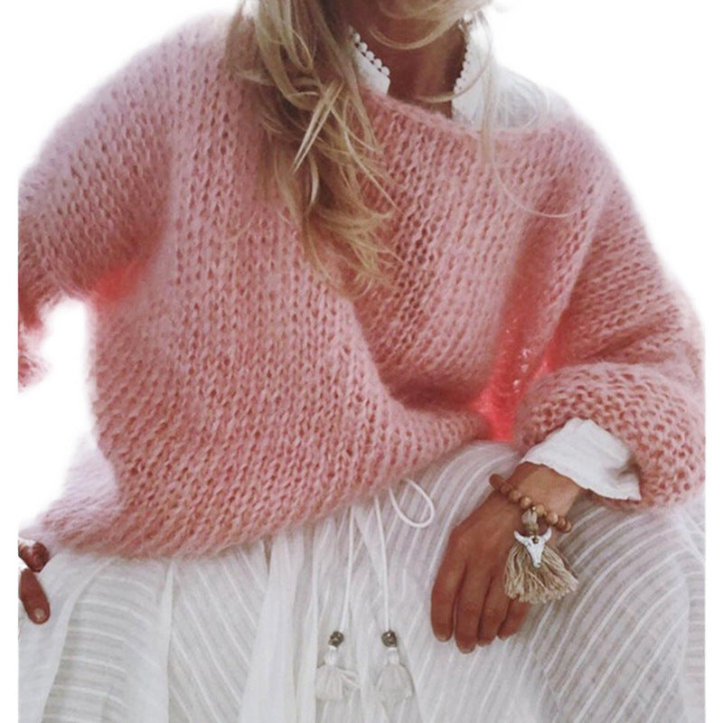 Dawn | Women's Oversized Crew Neck Sweater