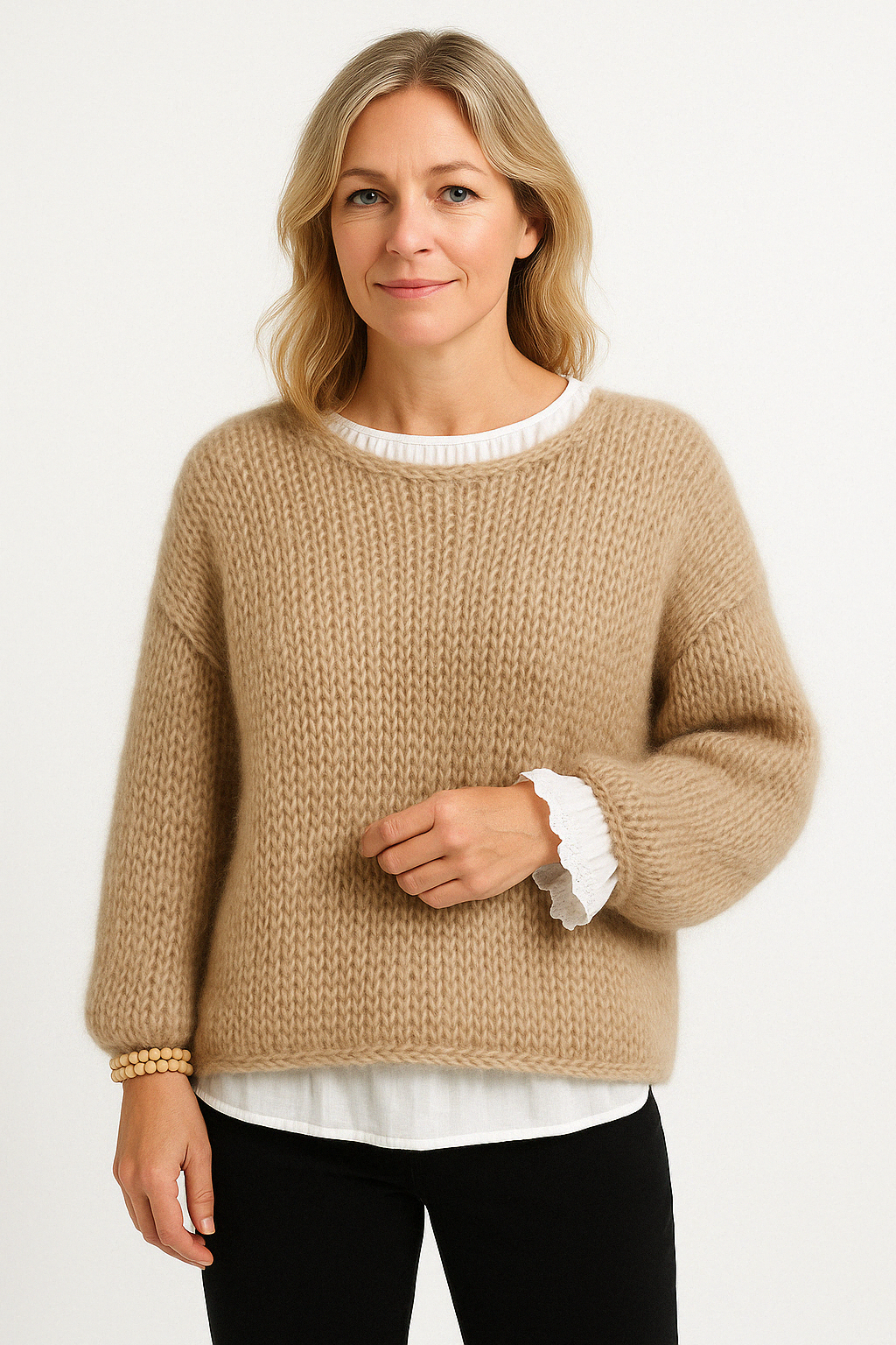 Dawn | Women's Oversized Crew Neck Sweater