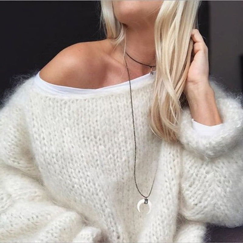 Dawn | Women's Oversized Crew Neck Sweater