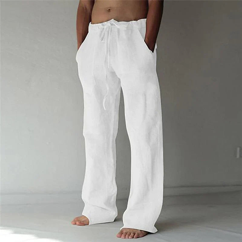 Dean | Men's Drawstring Wide Leg Pants