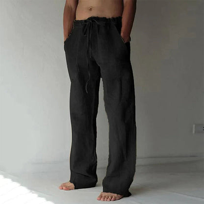 Dean | Men's Drawstring Wide Leg Pants