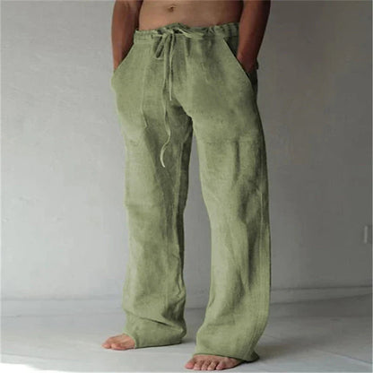 Dean | Men's Drawstring Wide Leg Pants