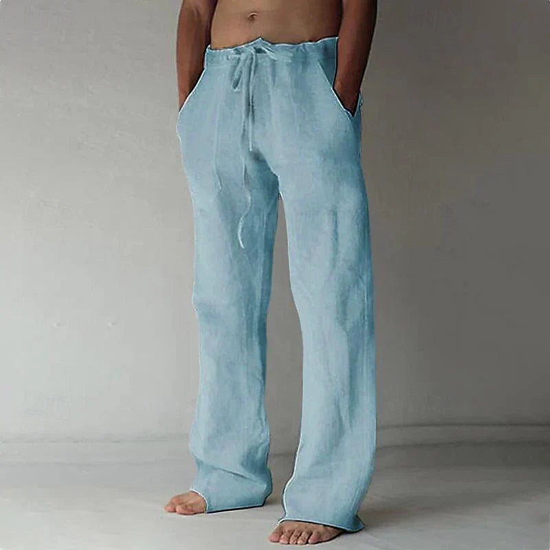 Dean | Men's Drawstring Wide Leg Pants