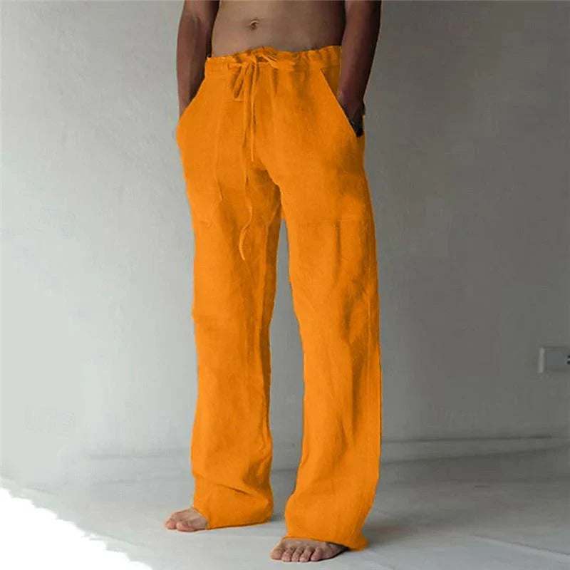 Dean | Men's Drawstring Wide Leg Pants