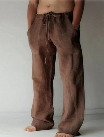Dean | Men's Drawstring Wide Leg Pants