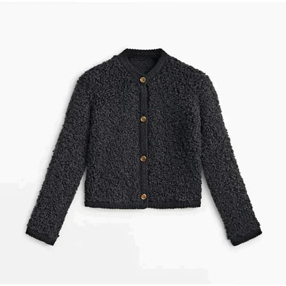 Diane | Women's Button-Front Relaxed Fit Cardigan