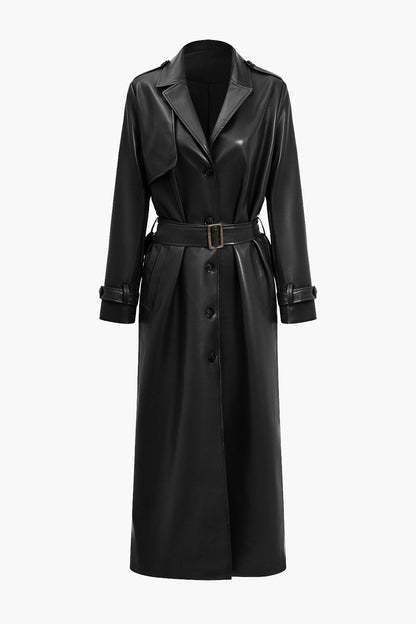 Diane | Women's Long Belted Trench Coat