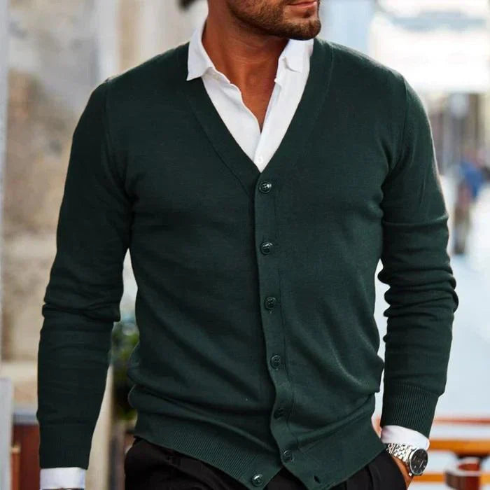 Dominic | Men's Button-Down Cardigan