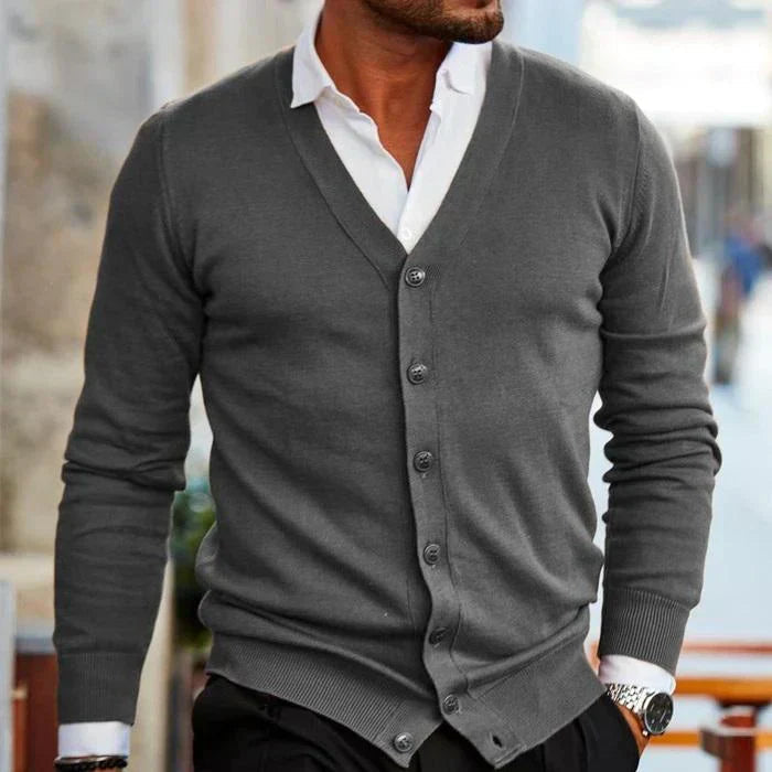 Dominic | Men's Button-Down Cardigan