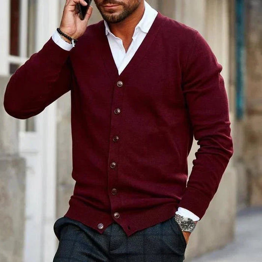 Dominic | Men's Button-Down Cardigan