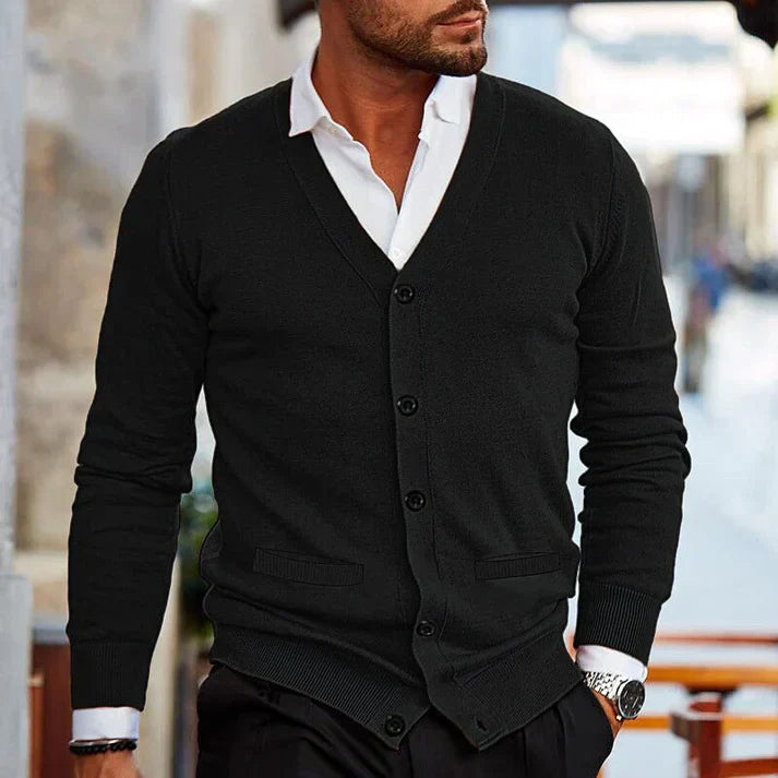 Dominic | Men's Button-Down Cardigan