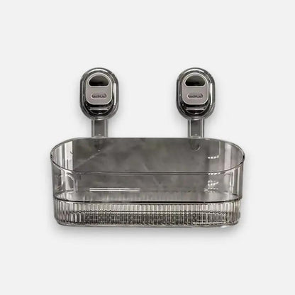 Drill-Free Suction Cup Wall Shelf with Heavy-Duty Vacuum Grips