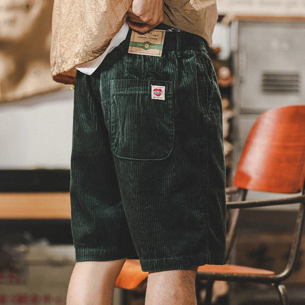 Earl | Men's Drawstring Corduroy Shorts