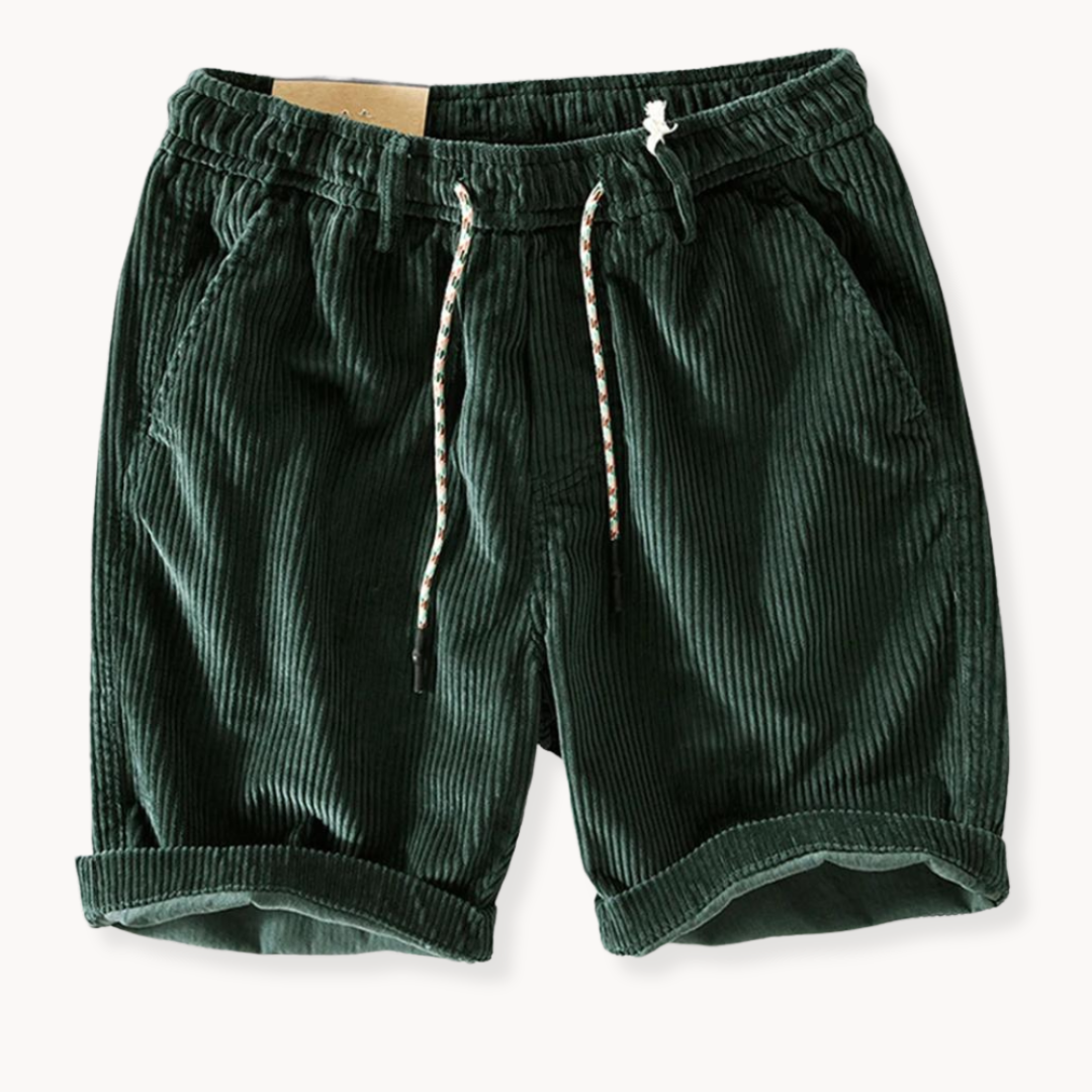 Earl | Men's Drawstring Corduroy Shorts