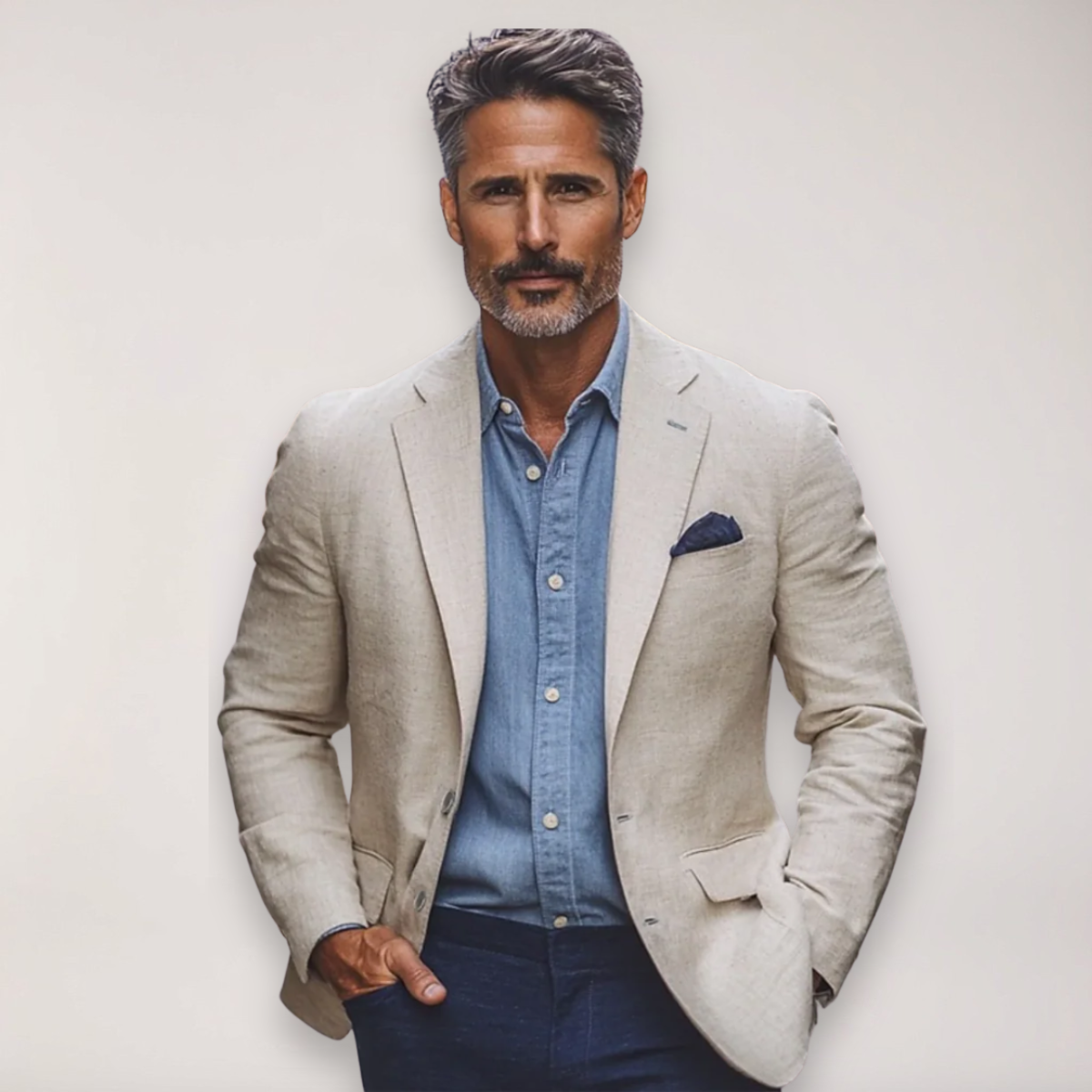 Edmund | Men's Button-Down Casual Shirt