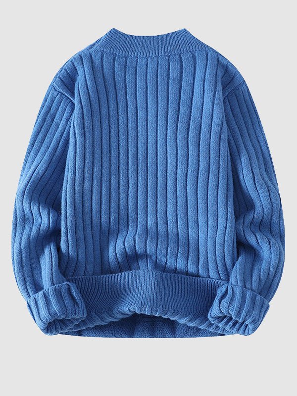 Edmund | Men's Cable Knit Crew Neck Sweater