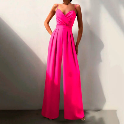 Elegant Flowy Summer Jumpsuit