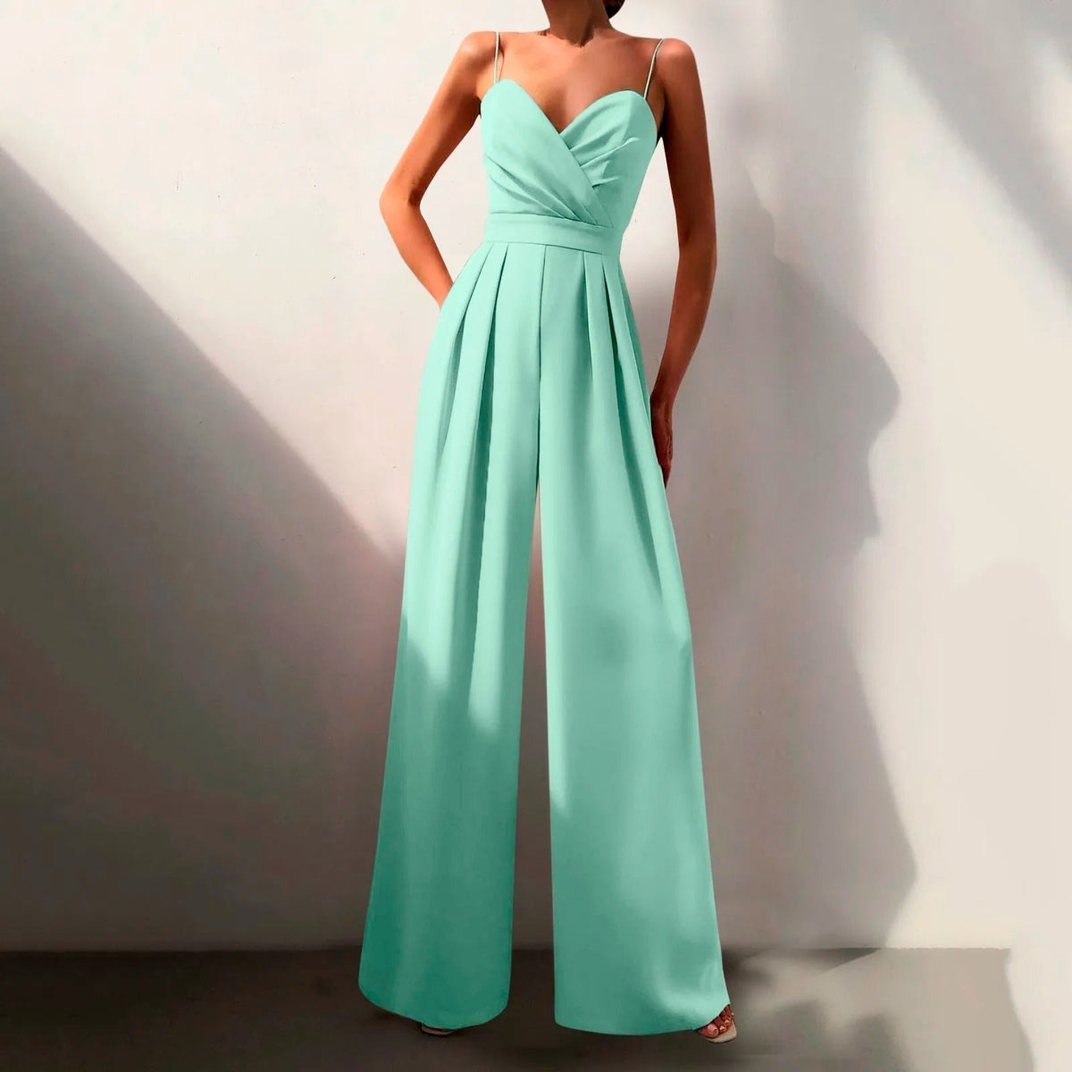 Elegant Flowy Summer Jumpsuit