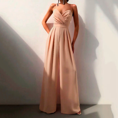 Elegant Flowy Summer Jumpsuit