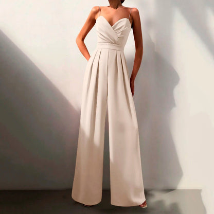 Elegant Flowy Summer Jumpsuit