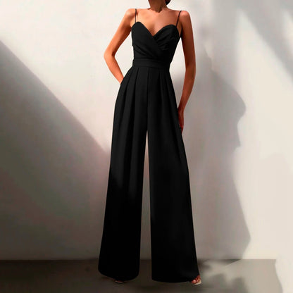Elegant Flowy Summer Jumpsuit