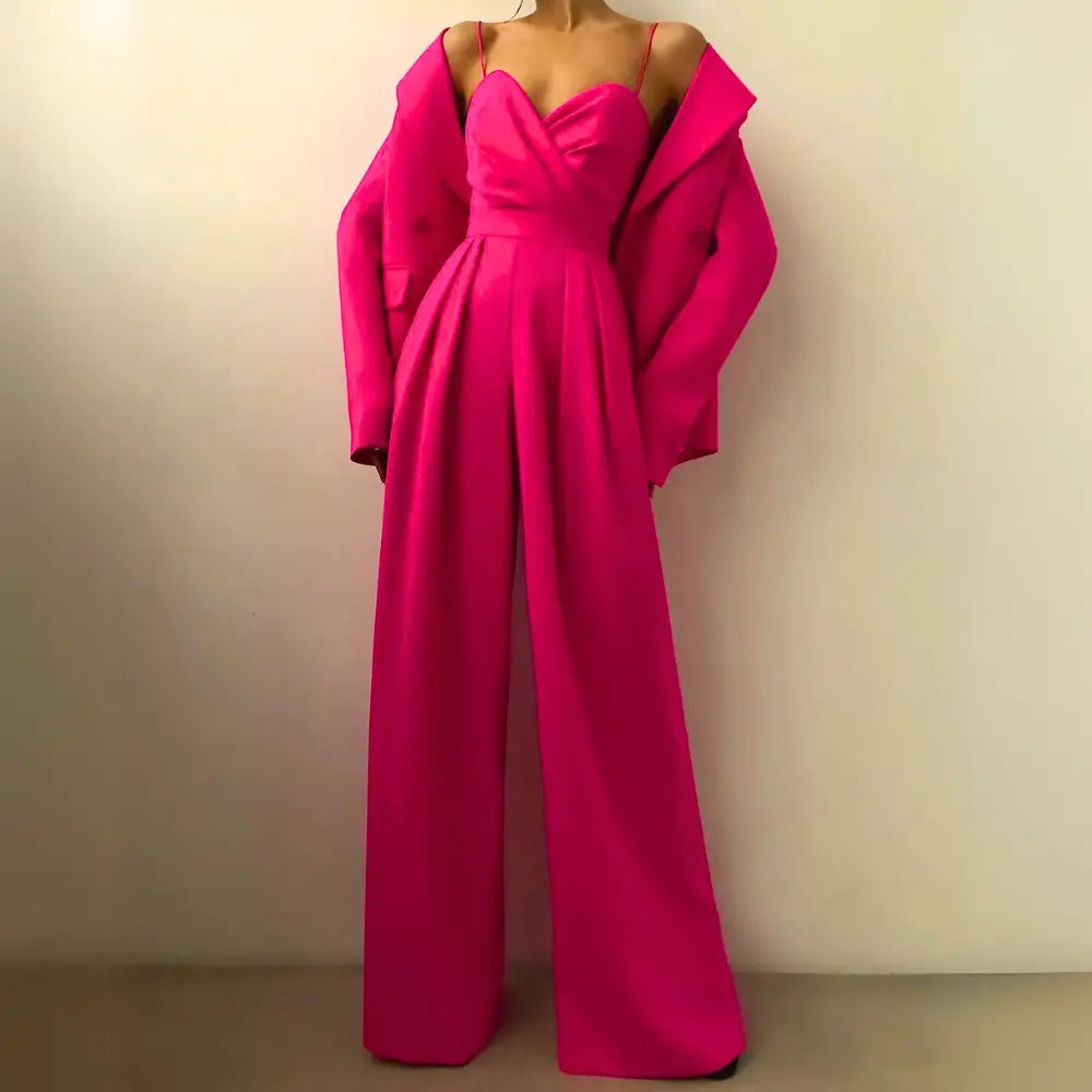 Elegant Flowy Summer Jumpsuit