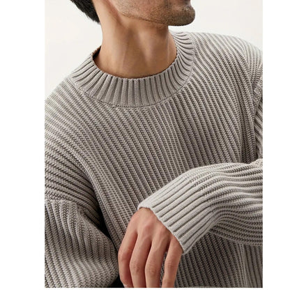 Eli | Men's Crew Neck Oversized Sweater