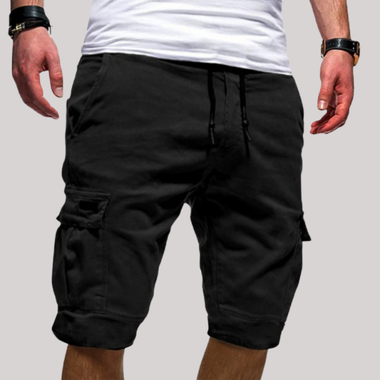 Ezekiel | Men's Cargo Knee Length Drawstring Shorts