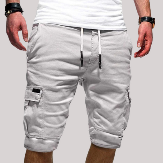 Ezekiel | Men's Cargo Knee Length Drawstring Shorts