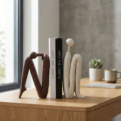 Figurine Bookend Set (Pair)