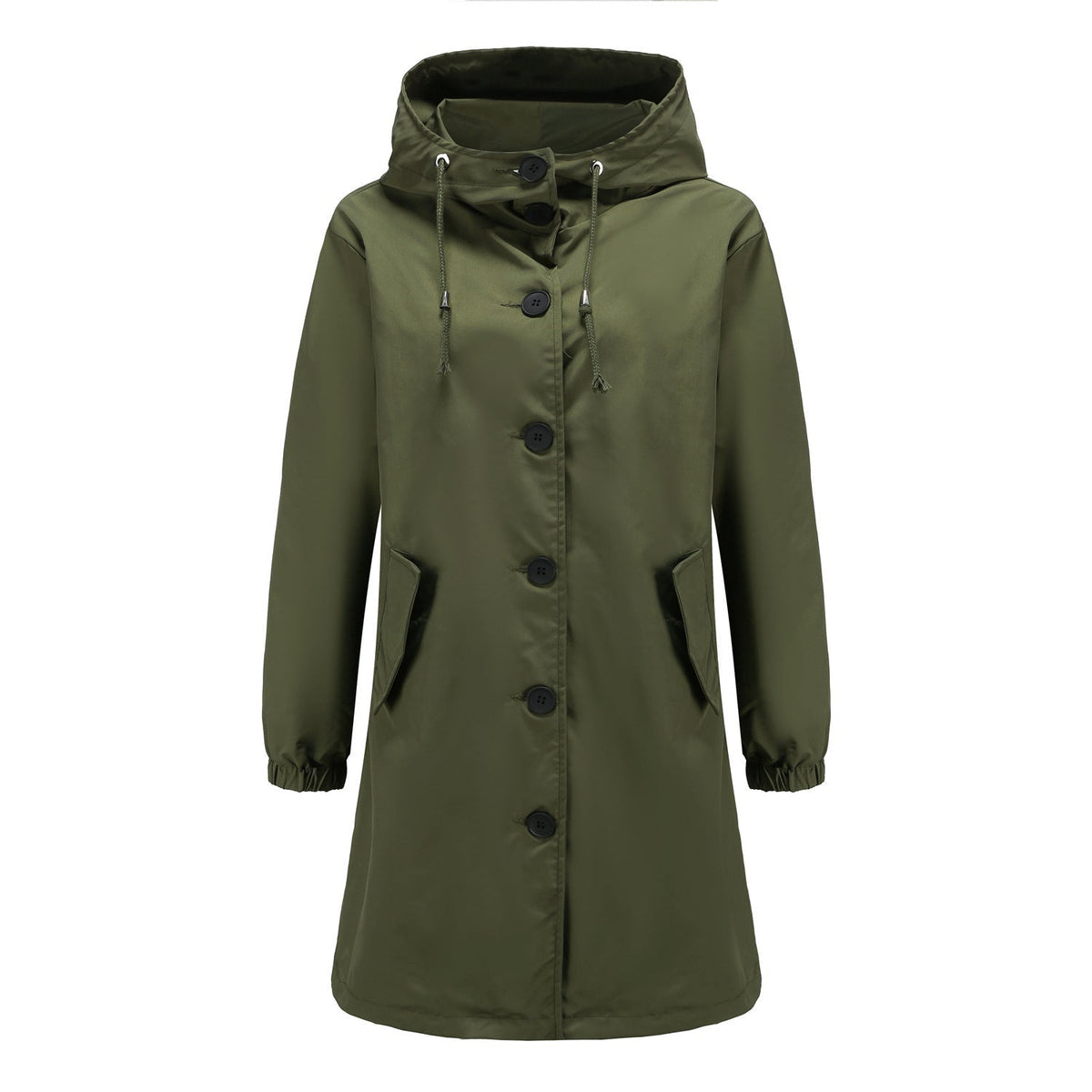 Frances | Women's Hooded A-Line Coat