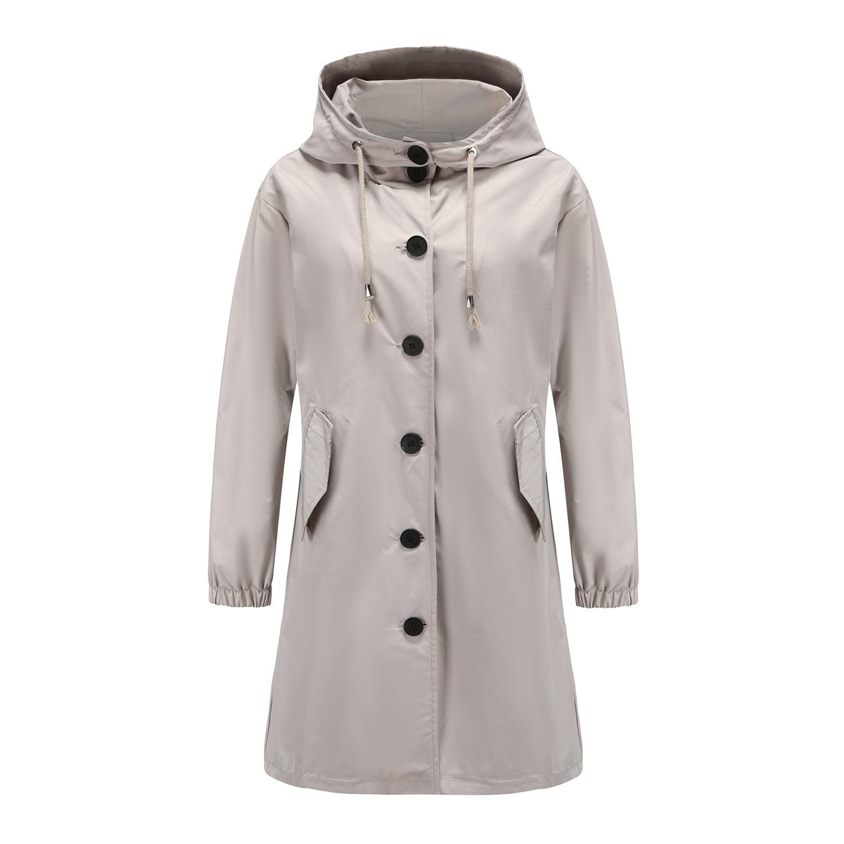 Frances | Women's Hooded A-Line Coat