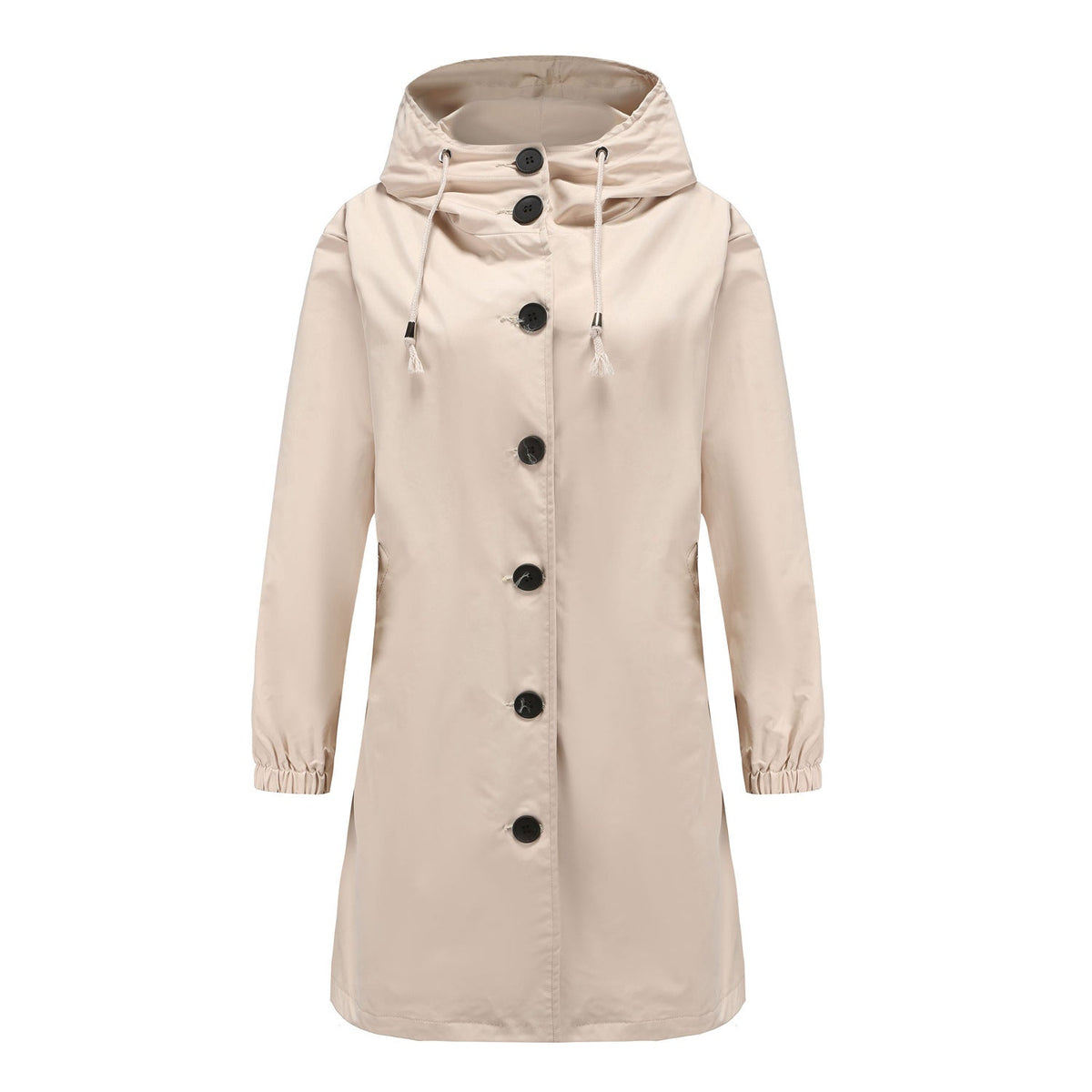 Frances | Women's Hooded A-Line Coat