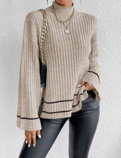 Frances | Women's Ribbed Tunic Sweater