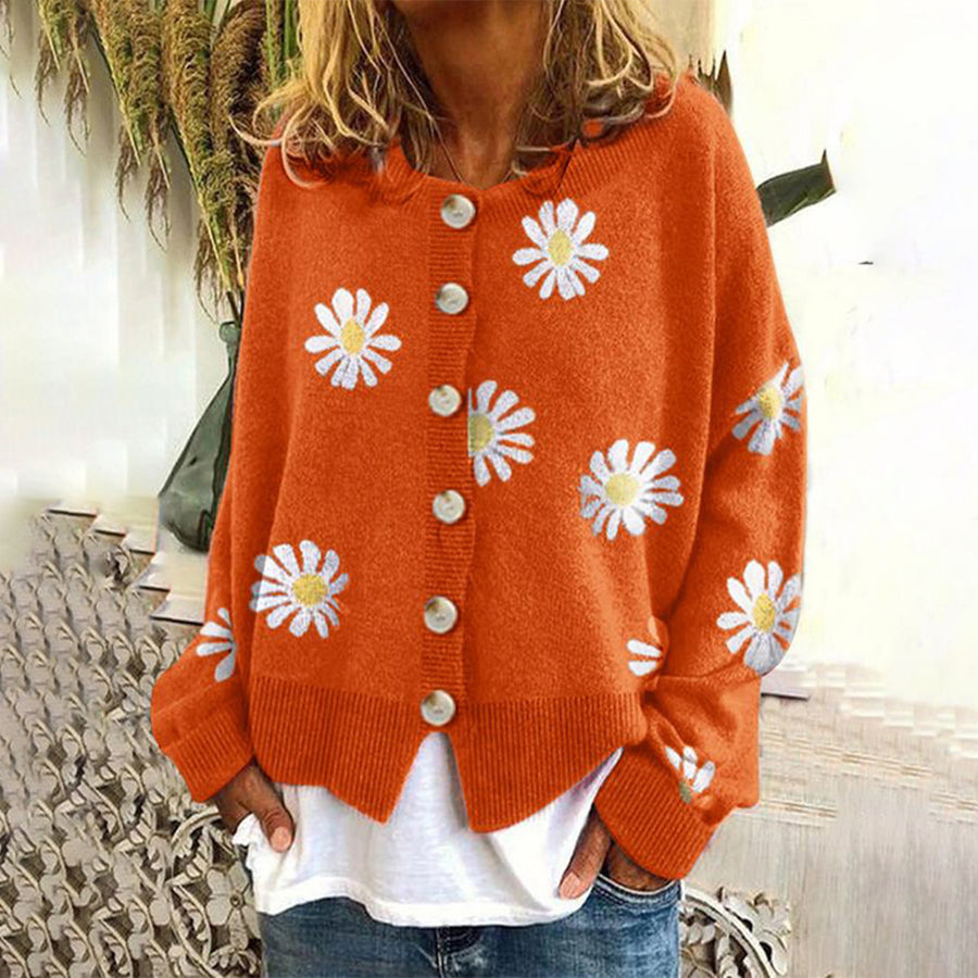 Gail | Women's Oversized Button-Front Cardigan