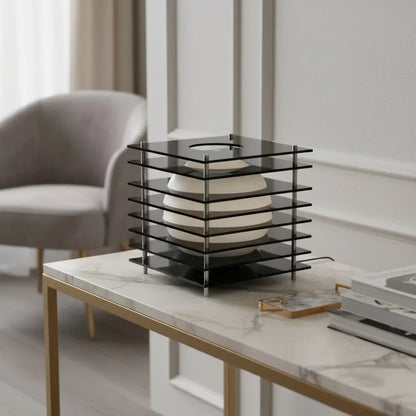 Geometric Layered Table Lamp