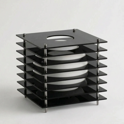 Geometric Layered Table Lamp