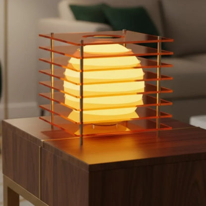 Geometric Layered Table Lamp
