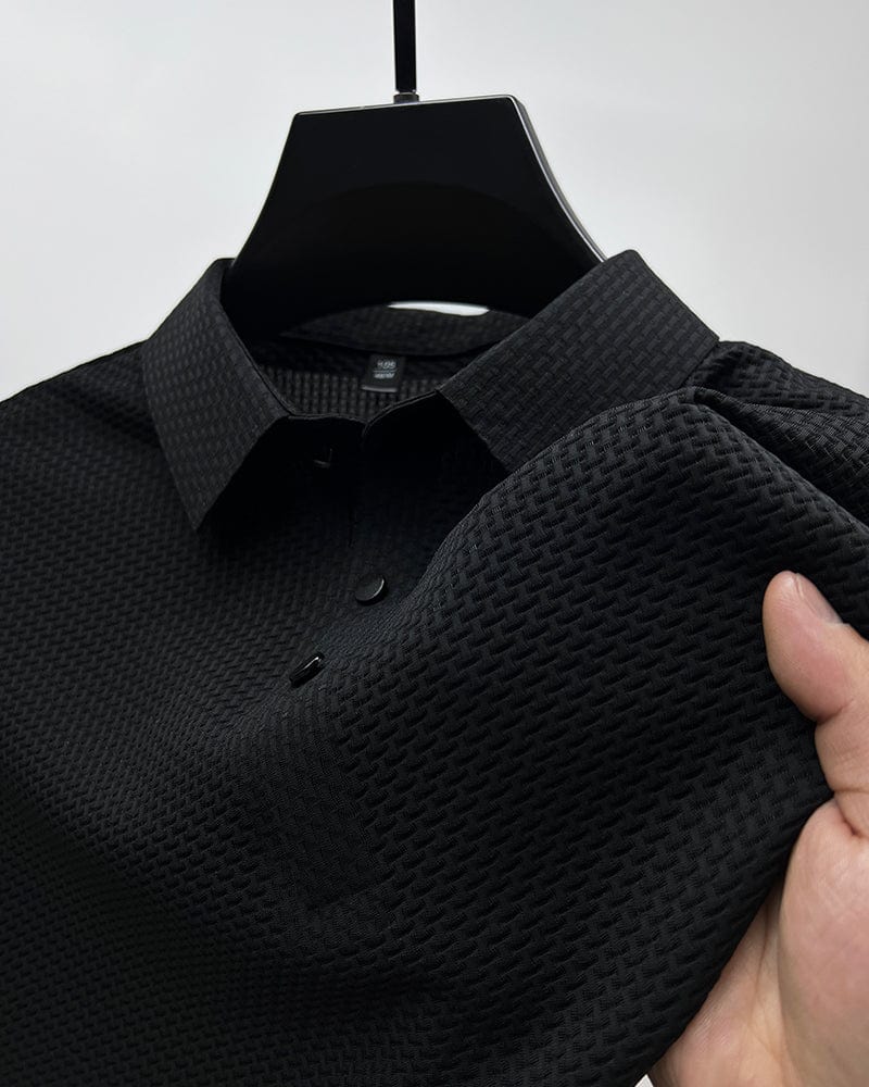 Glen | Men's Textured Classic Fit Polo Shirt